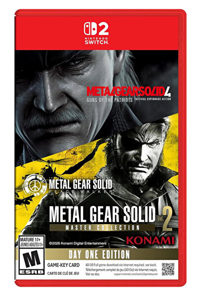 Nintendo Switch 2 Metal Gear Solid: Master Collection Vol. 2 – Day One Edition – Switch 2 - Fiziki Kartuş Oyun