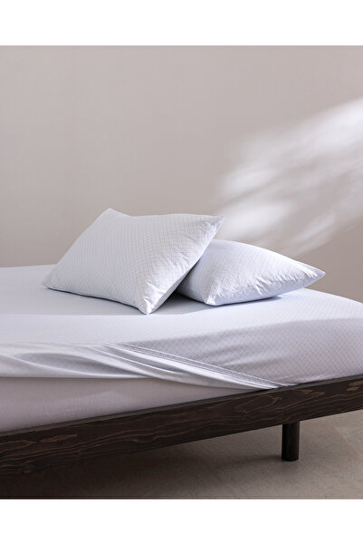 Madame Coco Blaise king size 100% cotton ranforce printed elastic sheet set -...
