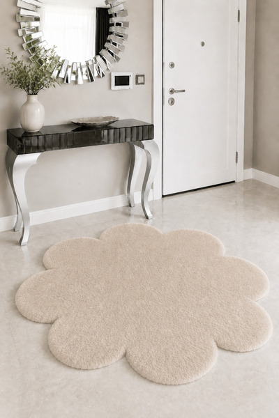 SANRUGS Home & Living POST PAPATYA Yıkanabilir ve Kaymaz Taban Halı, Post Pel...