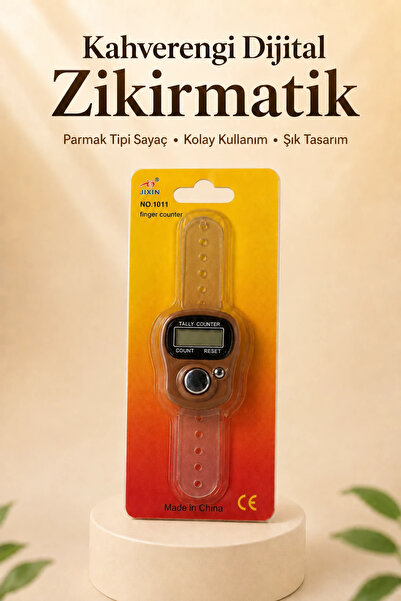 İlkbenaldim Cartoon Digital Zikirmatik - Brown