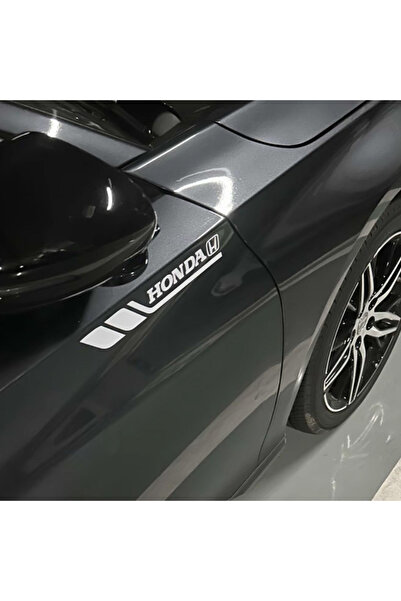İntervex Global Honda Compatible Sports Body Stripe Sticker Right Left Side D...