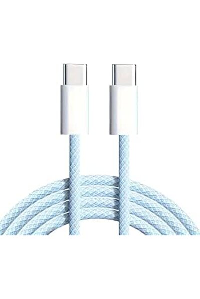 GENERAL كيبل USB C مضفر 60 واط من فيرست ويف بطول 1 متر، 60 واط لنقل البيانات ...