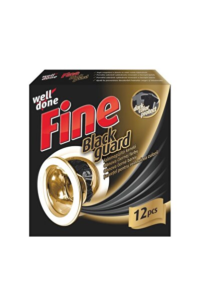 Fine Gold Thin napkins to protect black clothing black guard 12buc