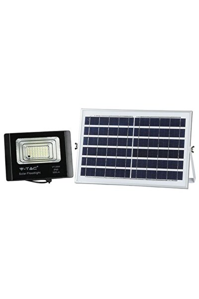 V-TAC Reflector LED 12W 6000K cu încărcare solară