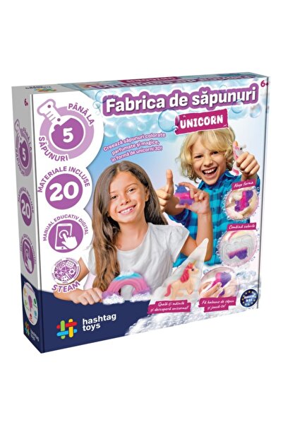 Viva Toys ΣΕΤ ΕΡΓΟΣΤΑΣΙΟ ΣΑΠΟΥΝΙΩΝ UNICORN
