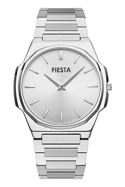 Fiesta F26003M Men's Wristwatch with Steel Strap