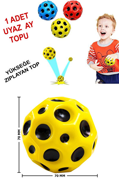 KAŞIKBEY High Bouncing Ball Galaxy Space Moon Ball Extreme Bouncing Galaxybal...