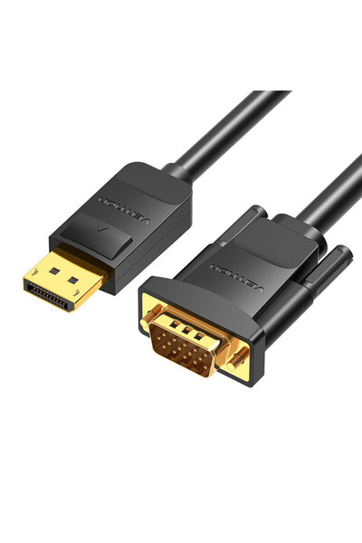 Vention Кабел DisplayPort към VGA 3м HBLBI Черен