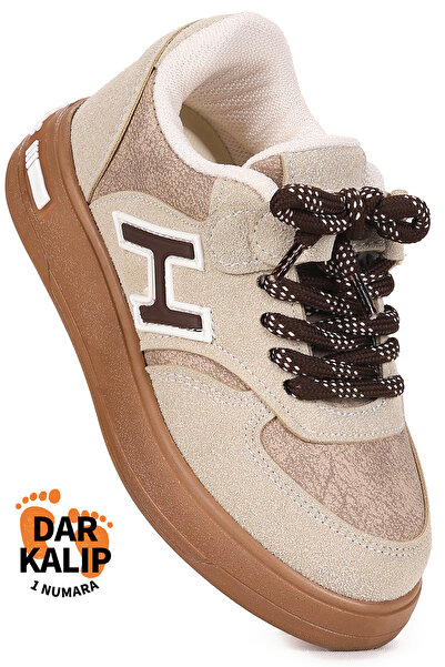 Kiko Kids Lacer Cırtlı Bağcıklı Erkek Çocuk Spor Ayakkabı