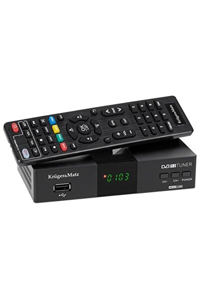 Kruger&Matz ТЮНЕР DVB-T2 H.265 HEVC