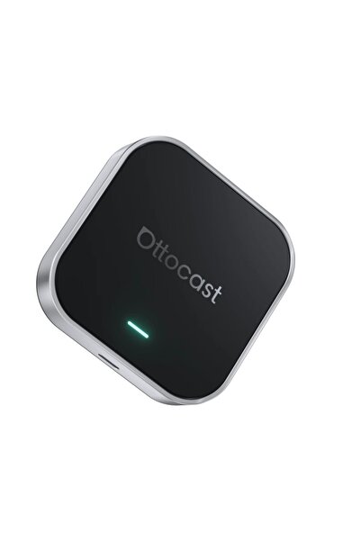 Ottocast Adaptor multimedia E2 3-în-1 Wireless CarPlay & Android Auto, AI Box...