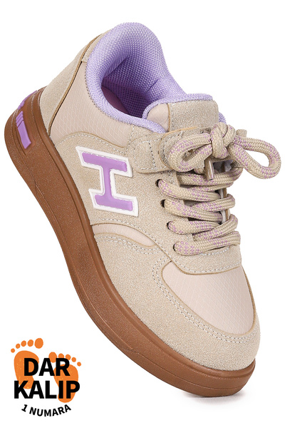 Kiko Kids Lacer Cırtlı Bağcıklı Kız Çocuk Spor Ayakkabı