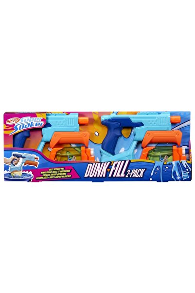 Hasbro NERF SUPER SOAKER SET 2 BLASTERE NERF DUNK FILL