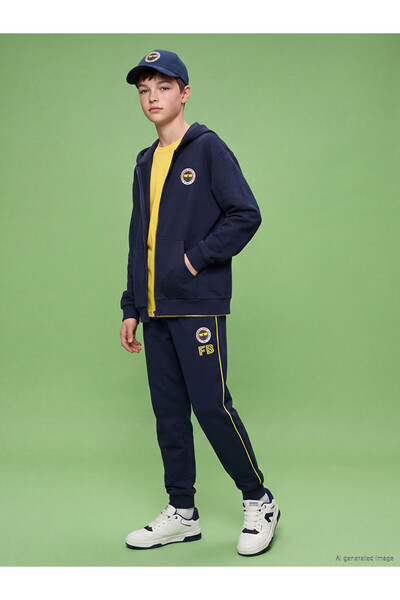 LC Waikiki Boy's Fenerbahçe Printed Jogger Sweatpants