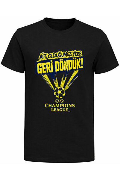 Efendioğlu Design Back Where We Belong Printed Cl Cotton Adult T-Shirt