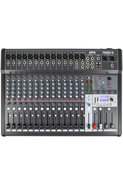 HPA ЦИФРОВ МИКСЕР 16 КАНАЛА 48V BT/USB/SD