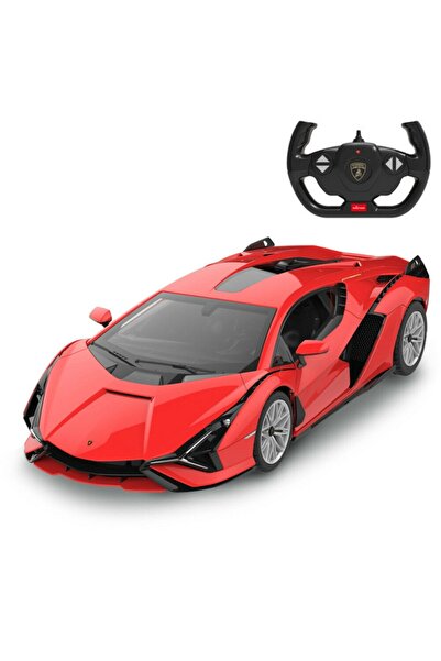 Rastar MASINA CU TELECOMANDA LAMBORGHINI SIAN ROSU CU SCARA 1 LA 14