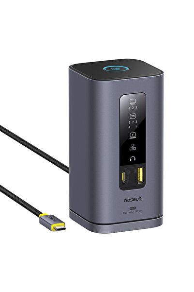Baseus Docking Station Spacemate 11-in-1 (MAC), 4K, Smart Dispaly, Gri