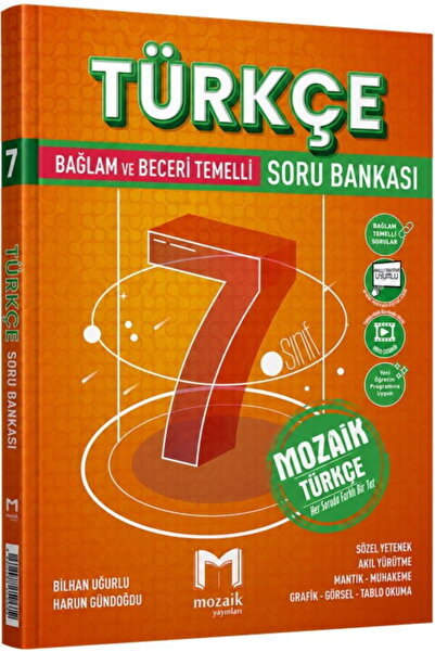 Mozaik Yayınları 7. Sınıf Türkçe Soru Bankası 2027