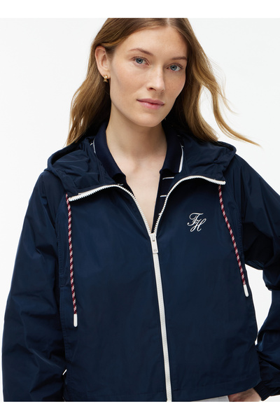 Tommy Hilfiger Lacivert Kadın Ceket WW0WW49852C1G