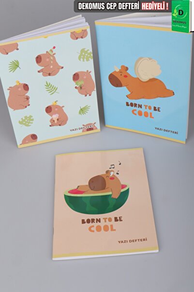 capybara Pisna sveska, jedan komad "Dekomus džepna sveska sa poklonom"