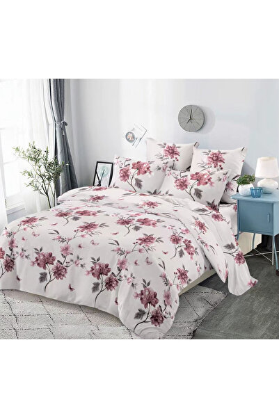 Pucioasa Set Lenjerie Pat Matrimonial, Finet Pucioasa, 4 Piese, Cearceaf Pat ...