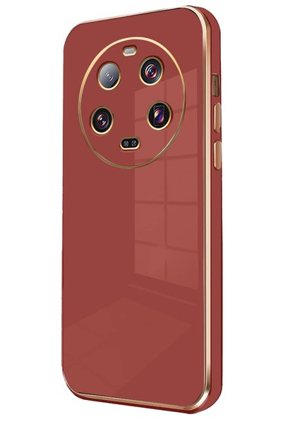 New Face Zngzrmll Mi 14 Ultra Case Volet Silicone (190231) - Red