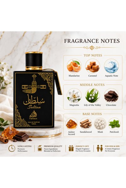 Mahabub Perfumes Sultan Black 100ML by