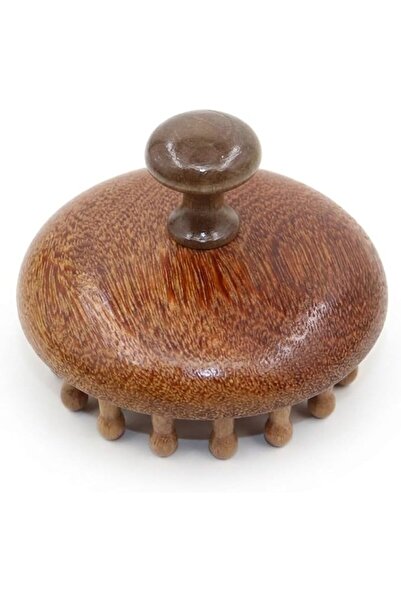TERRIFI Wooden Scalp Massage Comb - Sandalwood Head Massager Tool, Gua Sha Br...