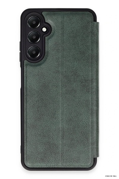 New Face Zngzrmll Galaxy A05S Case Flip Cover - (194527) Dark Green