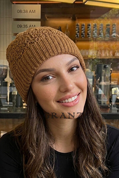 LAGRANZE Embossed Patterned Women's Beret