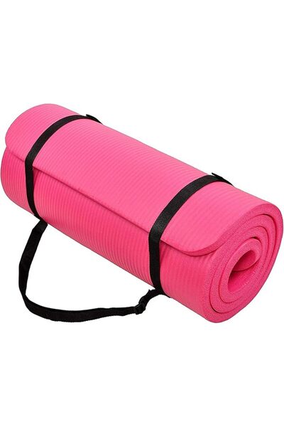 BalanceFrom 2.5cm Thick High Density Anti-Tear Multi Color Yoga Exercise Mat ...