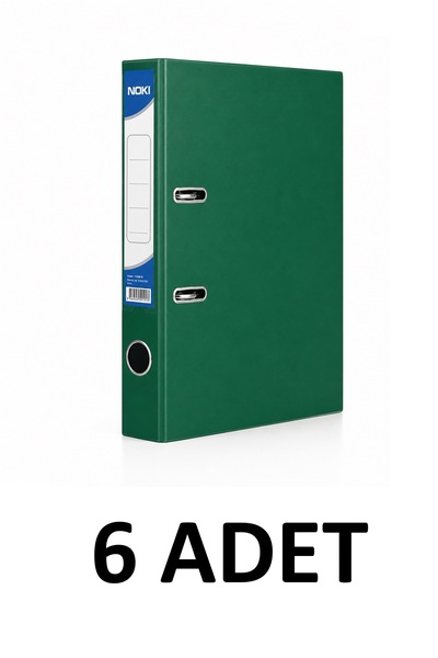 Noki 6 Pieces Narrow Plastic Folder A4 Folder