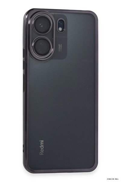 New Face ZNGZRMLL حافظة سيليكون لهاتف Redmi 13C مع عدسة (190355) - أرجواني