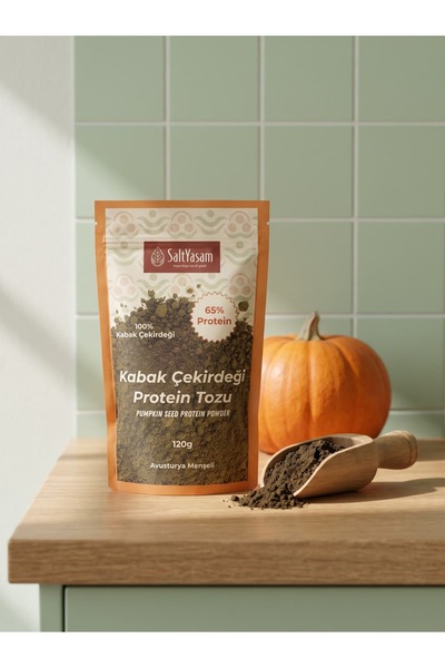saltyaşam Pumpkin Seed Protein Powder 120Gr (Austrian Origin Seed)