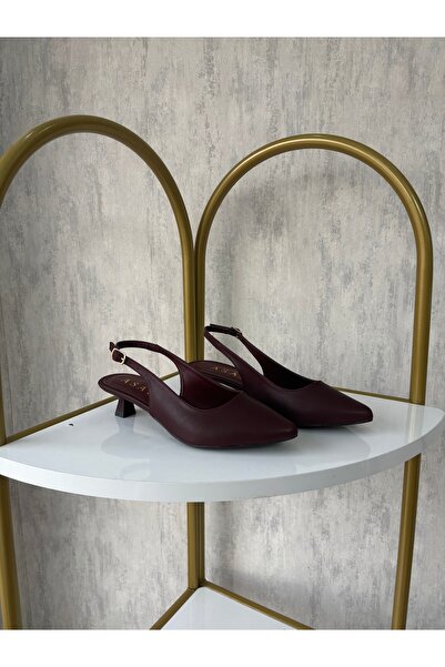 ASAL ayakkabıcılık Simple 3 cm Skin Leather High Heels