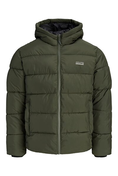 Jack & Jones Geacă bărbați, tip puffer, cu glugă, croială normală, JJEFREDDIE