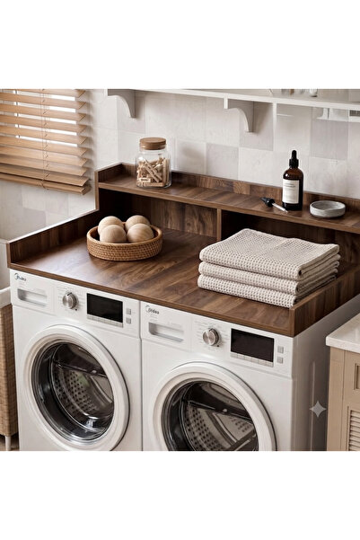 aberra Çamaşır ve kurutma Makine üstü banyo düzenleyici organizer