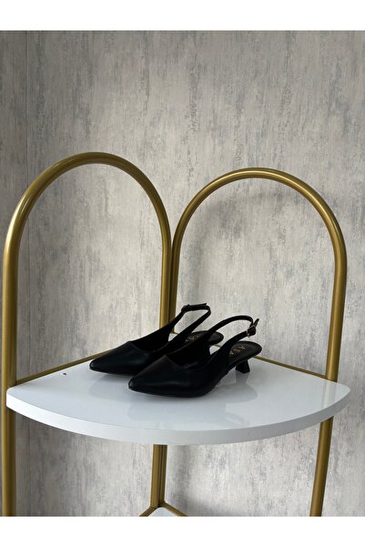 ASAL ayakkabıcılık Simple 3 cm Skin Leather High Heels
