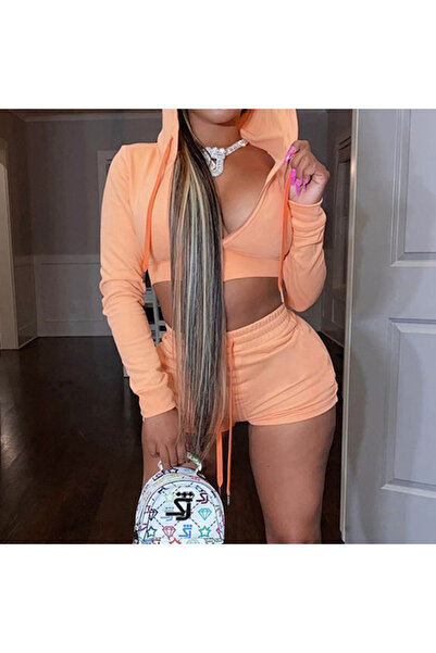 dorbe Women's Orange Two-Piece Set