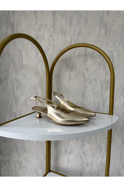 ASAL ayakkabıcılık Simple 3 cm Skin Leather High Heels