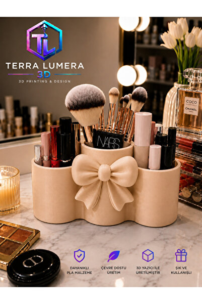 TERRA LUMERA 3D Fiyonk Makyaj Organizeri