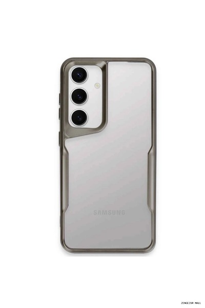 New Face ZNGZRMLL غطاء حماية من السيليكون لهاتف Galaxy A15 4G - (194803) رماد...