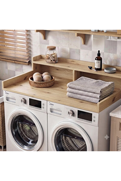 aberra Çamaşır ve kurutma Makine üstü banyo düzenleyici organizer