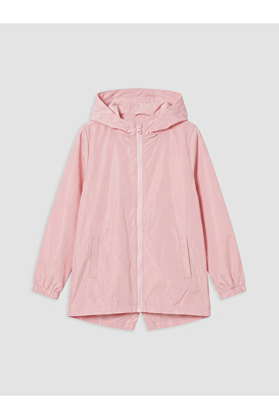 LC Waikiki Hooded girl's raincoat