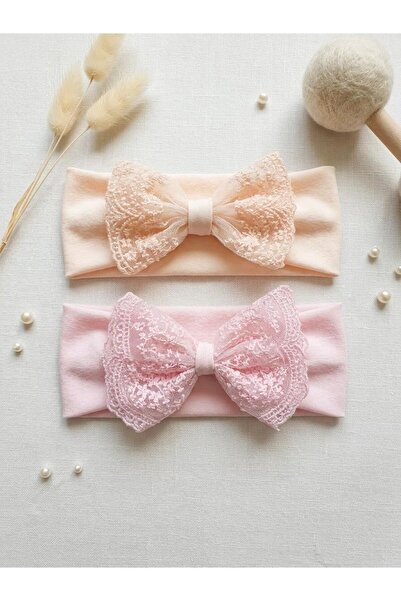 Bebila Baby Baby Girl Bandana Set of 2 Mevlütlük Photo Shoot Gift Hair Band N...
