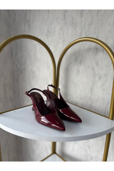ASAL ayakkabıcılık Simple 7 cm Patent Leather High Heels