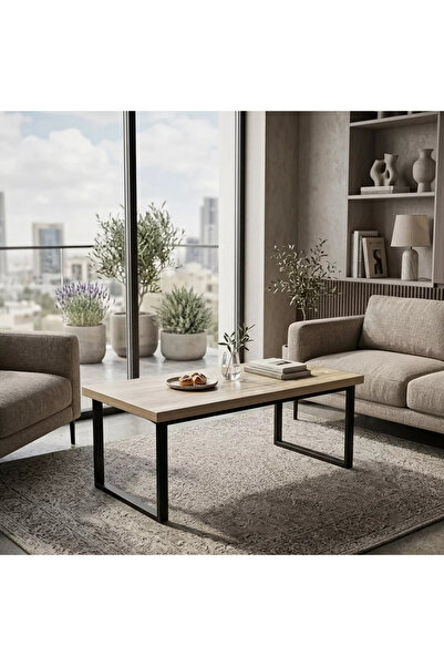 Al Hadaya Mall Individual Table - Beige - 120x60x50 cm - 7401W