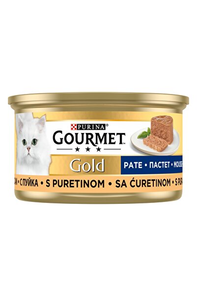 Purina Gourmet Gold Мокра храна за котки PURINA® GOURMET® GOLD, с пуйка, паст...