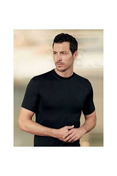 Zulu Ticaret Pack of 2 Me004 Men's Short Sleeve Crew Neck Combed Cotton Under...